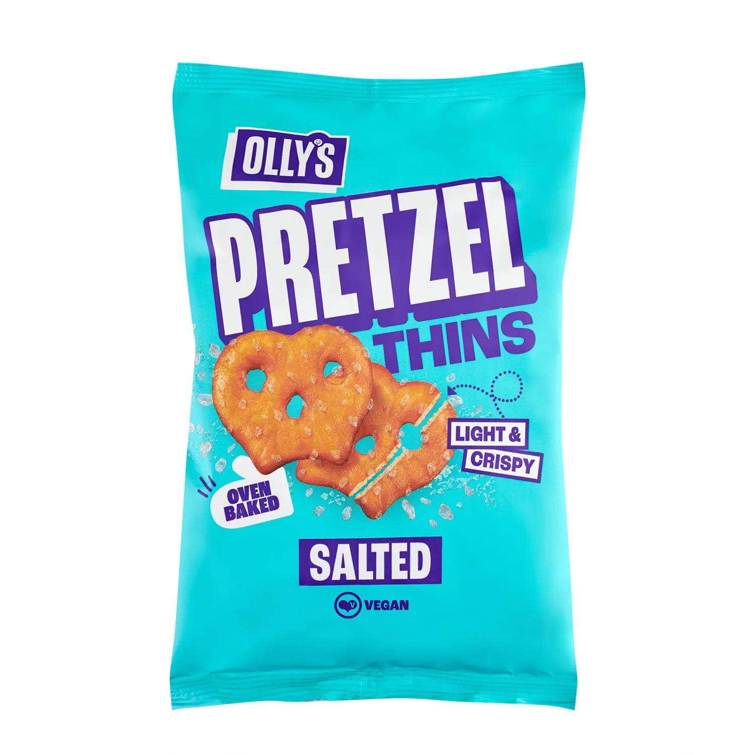 Olly's Pretzel Thins - Original Salted - 140g