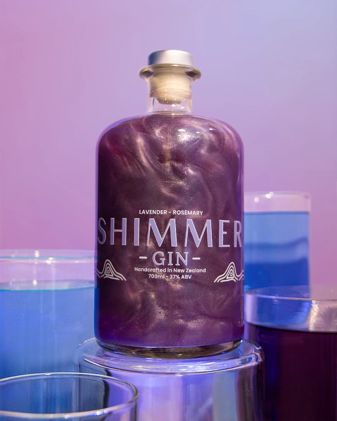 Purple Shimmer Gin - Lavender & Rosmary