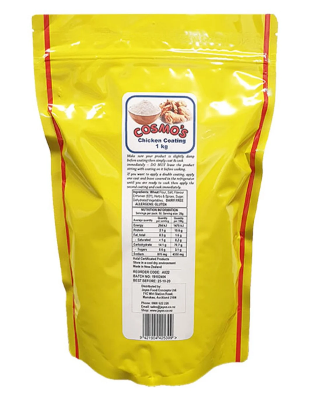 Cosmo’s Chicken Coating 1kg