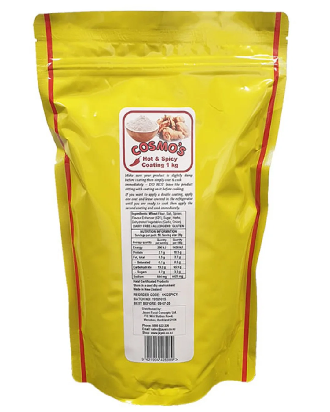 Cosmo's Hot & Spicy Coating 1kg