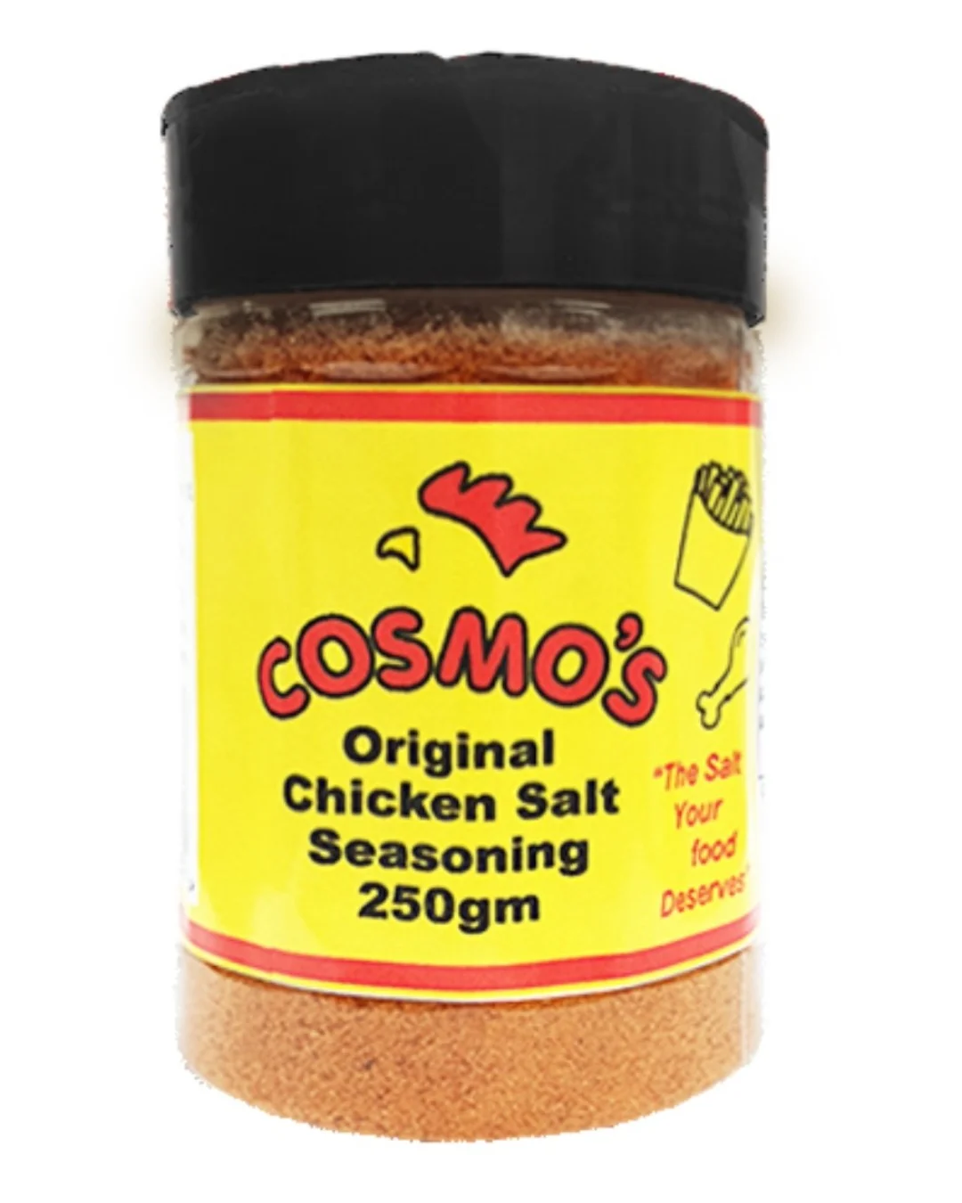 Cosmo's Chicken Salt Retail Shaker 250gm